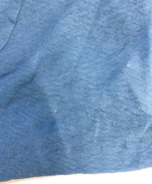 COMME des GARCONS（コムデギャルソン）COMME des GARCONS (コムデギャルソン) 90'sシアーブラウス ブルー サイズ:表記なしの古着・服飾アイテム