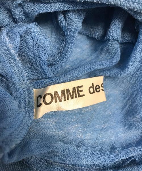 COMME des GARCONS（コムデギャルソン）COMME des GARCONS (コムデギャルソン) 90'sシアーブラウス ブルー サイズ:表記なしの古着・服飾アイテム