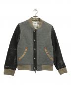 FACTOTUMファクトタム）の古着「スタジャン」｜グレー