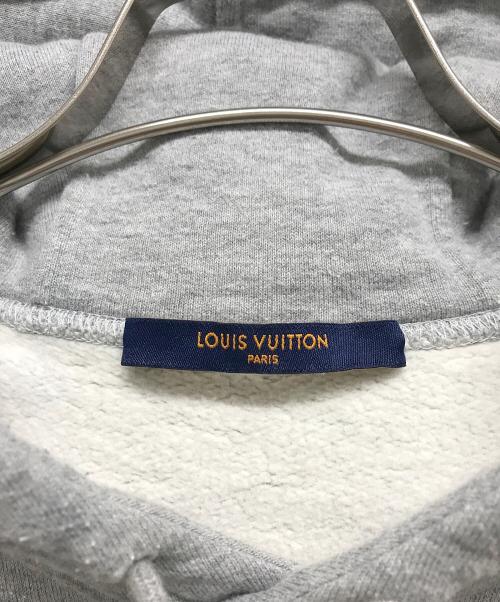 LOUIS VUITTON（ルイ ヴィトン）LOUIS VUITTON (ルイ ヴィトン) ネオンワーキングマンプルオーバーパーカー グレー サイズ:Mの古着・服飾アイテム