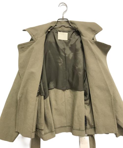 Plage（プラージュ）Plage (プラージュ) リネン混ジャケット ベージュ サイズ:36の古着・服飾アイテム