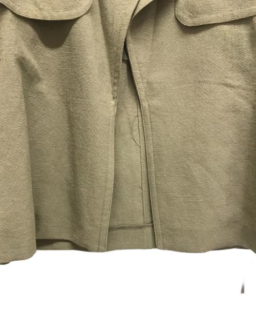 Plage（プラージュ）Plage (プラージュ) リネン混ジャケット ベージュ サイズ:36の古着・服飾アイテム