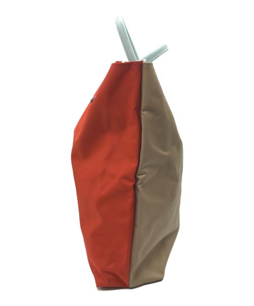 LONGCHAMP（ロンシャン）LONGCHAMP (ロンシャン) ハンドバッグ オレンジの古着・服飾アイテム