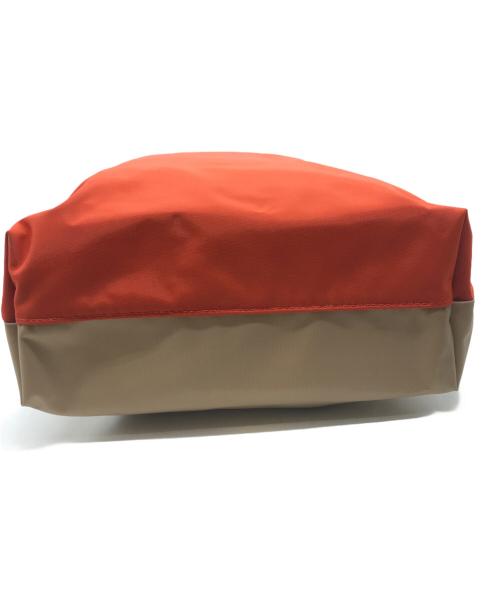 LONGCHAMP（ロンシャン）LONGCHAMP (ロンシャン) ハンドバッグ オレンジの古着・服飾アイテム