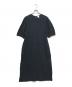 6(ROKU) BEAUTY&YOUTH（ロク ビューティーアンドユース）の古着「VOLUME SLEEVE DRESS」｜ネイビー