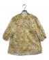 TOMORROW LAND collection (トゥモローランドコレクション) ベジタブルリーフプリントネックギャザーブラウス ベージュ サイズ:36：7000円