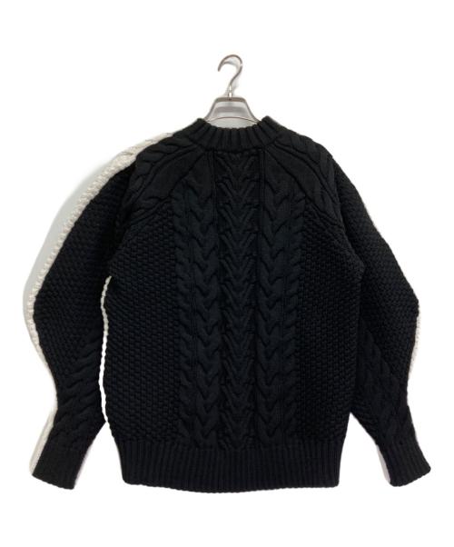 STUMBLY（スタンブリ―）STUMBLY (スタンブリ―) バルキーケーブル プルオーバーニット ホワイト サイズ:Fの古着・服飾アイテム