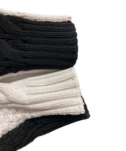 STUMBLY（スタンブリ―）STUMBLY (スタンブリ―) バルキーケーブル プルオーバーニット ホワイト サイズ:Fの古着・服飾アイテム