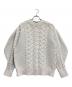 STUMBLY（スタンブリ―）の古着「バルキーケーブル プルオーバーニット」｜ホワイト