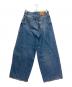 HAIKURE (ハイクル) ワイドデニムパンツ インディゴ サイズ:26：17000円