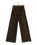 DIESELディーゼル）の古着「D-SIREコーデュロイパンツ」｜イエロー