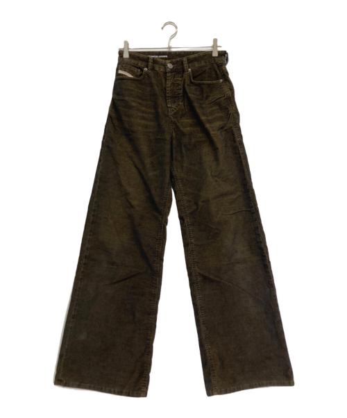 DIESEL（ディーゼル）DIESEL (ディーゼル) D-SIREコーデュロイパンツ イエロー サイズ:W23の古着・服飾アイテム