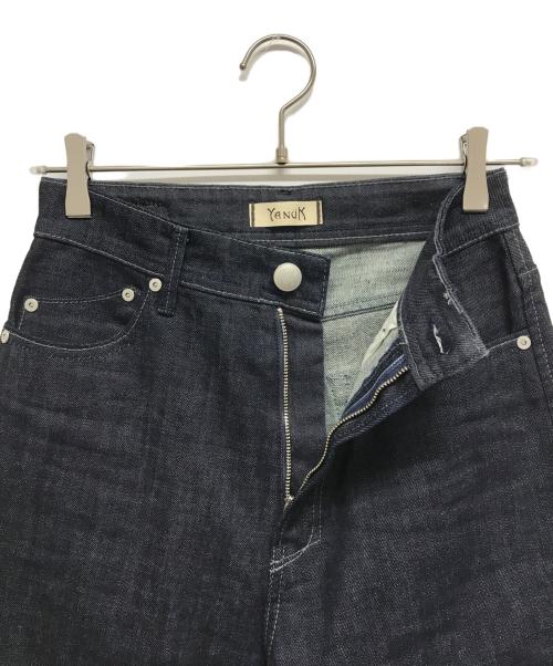 YANUK（ヤヌーク）YANUK (ヤヌーク) ワイドフレアデニム インディゴ サイズ:25の古着・服飾アイテム