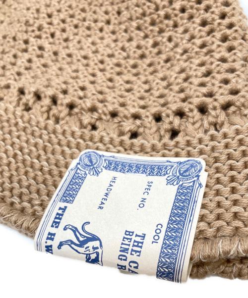 THE H.W.DOG&CO（ザエイチダブリュードッグアンドコー）THE H.W.DOG&CO (ザエイチダブリュードッグアンドコー) ハット ベージュの古着・服飾アイテム