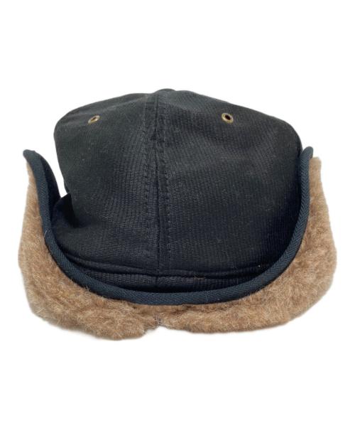 THE H.W.DOG&CO（ザエイチダブリュードッグアンドコー）THE H.W.DOG&CO (ザエイチダブリュードッグアンドコー) ボアキャップ ブラック サイズ:38の古着・服飾アイテム