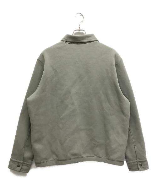 POLO RALPH LAUREN（ポロ・ラルフローレン）POLO RALPH LAUREN (ポロ・ラルフローレン) ダブルニットフルジップジャケット グリーン サイズ:XLの古着・服飾アイテム