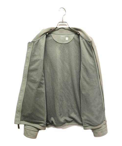 POLO RALPH LAUREN（ポロ・ラルフローレン）POLO RALPH LAUREN (ポロ・ラルフローレン) ダブルニットフルジップジャケット グリーン サイズ:XLの古着・服飾アイテム