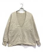 Whim Gazetteウィムガゼット）の古着「ガゼット プルオーバー スウェット」｜ベージュ