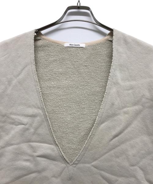 Whim Gazette（ウィムガゼット）Whim Gazette (ウィムガゼット) ガゼット プルオーバー スウェット ベージュ サイズ:Fの古着・服飾アイテム