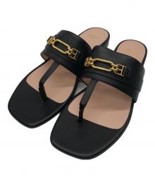 BALLY（バリー）の古着「サンダル」｜ブラック