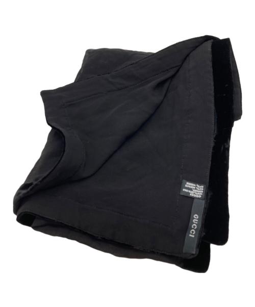 GUCCI（グッチ）GUCCI (グッチ) ストール ブラックの古着・服飾アイテム