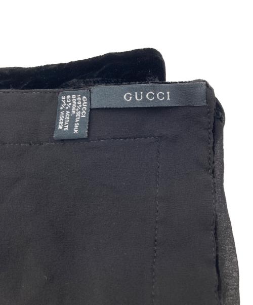 GUCCI（グッチ）GUCCI (グッチ) ストール ブラックの古着・服飾アイテム