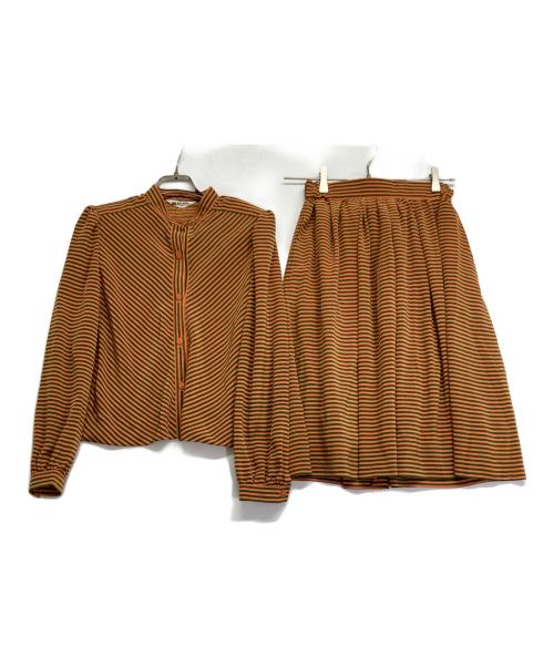 MaxMara（マックスマーラ）MaxMara (マックスマーラ) シャツセットアップ オレンジ サイズ:9号の古着・服飾アイテム
