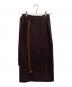 FENDI (フェンディ) ラップスカート ブラウン サイズ:S：19000円