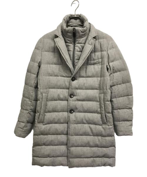 HERNO（ヘルノ）HERNO (ヘルノ) ダウンコート ライトグレー サイズ:46の古着・服飾アイテム