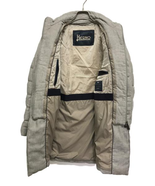 HERNO（ヘルノ）HERNO (ヘルノ) ダウンコート ライトグレー サイズ:46の古着・服飾アイテム