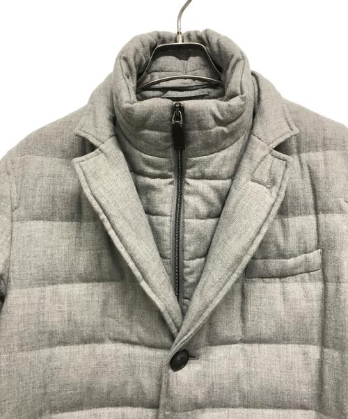 HERNO（ヘルノ）HERNO (ヘルノ) ダウンコート ライトグレー サイズ:46の古着・服飾アイテム