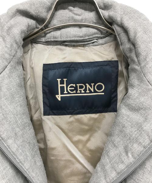 HERNO（ヘルノ）HERNO (ヘルノ) ダウンコート ライトグレー サイズ:46の古着・服飾アイテム