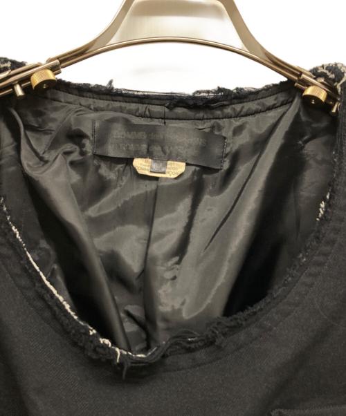 COMME des GARCONS COMME des GARCONS（コムデギャルソン コムデギャルソン）COMME des GARCONS COMME des GARCONS (コムデギャルソン コムデギャルソン) 変形プルオーバー ブラック サイズ:Mの古着・服飾アイテム