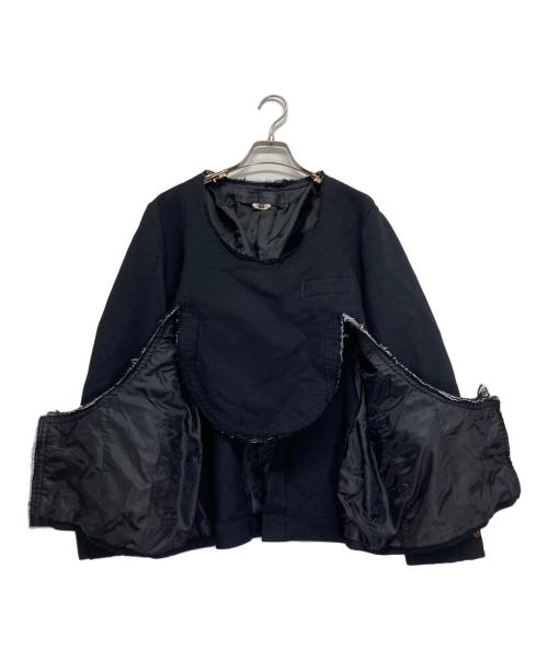 COMME des GARCONS COMME des GARCONS（コムデギャルソン コムデギャルソン）COMME des GARCONS COMME des GARCONS (コムデギャルソン コムデギャルソン) 変形プルオーバー ブラック サイズ:Mの古着・服飾アイテム