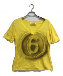 MM6 Maison Margiela（エムエムシックスメゾンマルジェラ）の古着「6デザインカットソー」｜イエロー