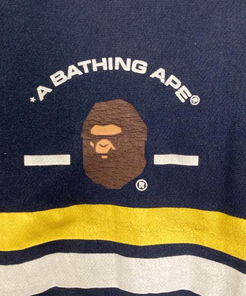 A BATHING APE（ア ベイシング エイプ）A BATHING APE (ア ベイシング エイプ) スウェット ネイビー サイズ:Mの古着・服飾アイテム