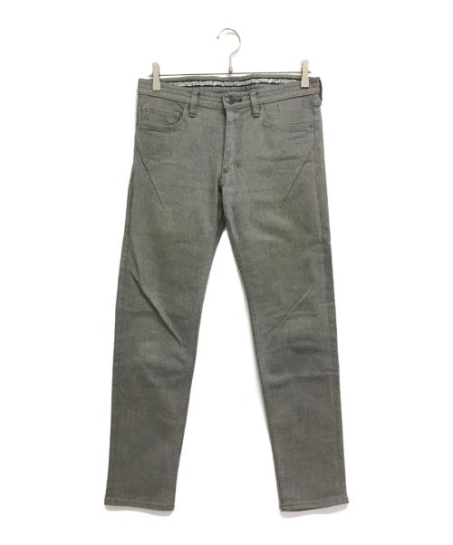 n(n) by NUMBER (N)INE（エヌエヌバイナンバーナイン）n(n) by NUMBER (N)INE (エヌエヌバイナンバーナイン) デニムパンツ グレー サイズ:2の古着・服飾アイテム