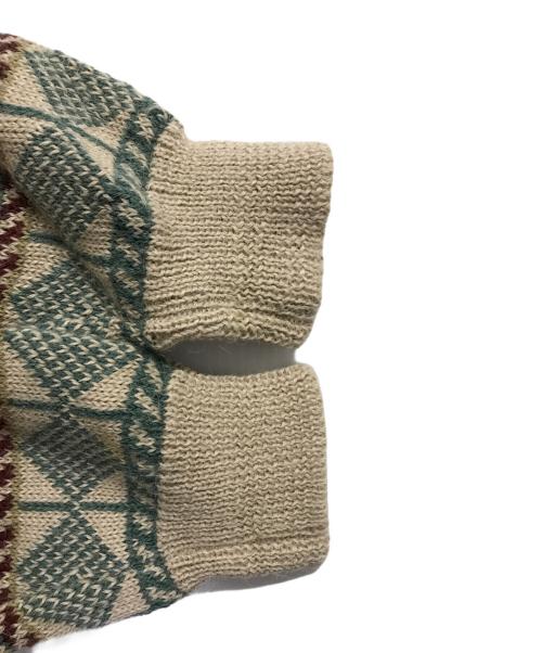 KARL HELMUT（カールヘルム）Karl Helmut (カールヘルム) 総柄アルパカニット ベージュ サイズ:ーの古着・服飾アイテム