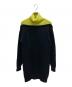 ALEXANDER WANG（アレキサンダーワン）の古着「襟バイカラーニットワンピース」｜ブラック