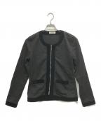 INGEBORGインゲボルグ）の古着「ノーカラーセットアップ」｜グレー