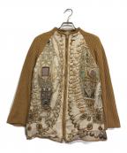 HERMESエルメス）の古着「アンサンブルニットジャケット」｜ブラウン