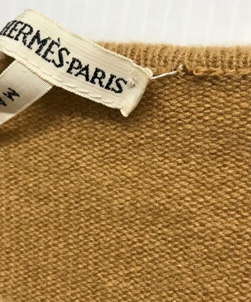 HERMES（エルメス）HERMES (エルメス) アンサンブルニットジャケット ブラウン サイズ:ーの古着・服飾アイテム