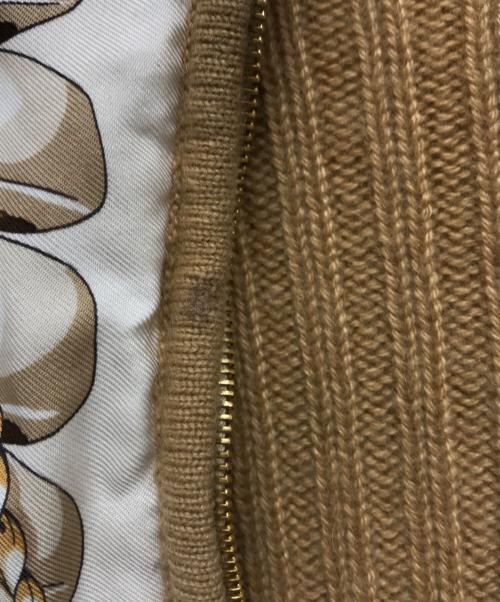 HERMES（エルメス）HERMES (エルメス) アンサンブルニットジャケット ブラウン サイズ:ーの古着・服飾アイテム