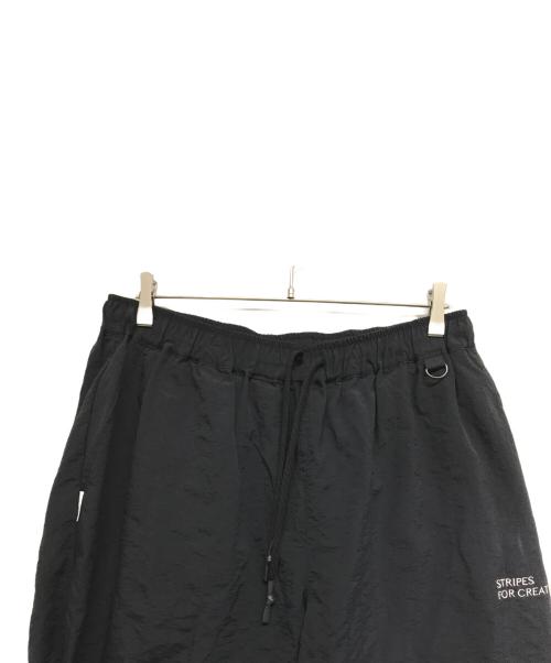 Stripes For Creative（ストライプ フォー クリエイティブ）Stripes For Creative (ストライプ フォー クリエイティブ) ナイロンパンツ ブラック サイズ:Lの古着・服飾アイテム