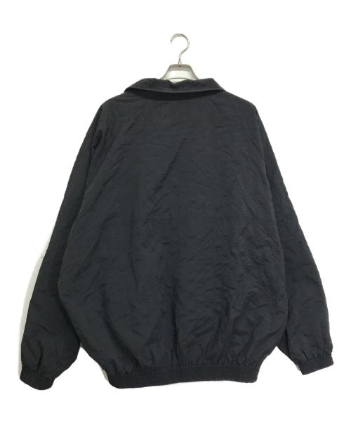 Stripes For Creative（ストライプ フォー クリエイティブ）Stripes For Creative (ストライプ フォー クリエイティブ) ロゴ刺繍ナイロンジャケット ブラック サイズ:XLの古着・服飾アイテム