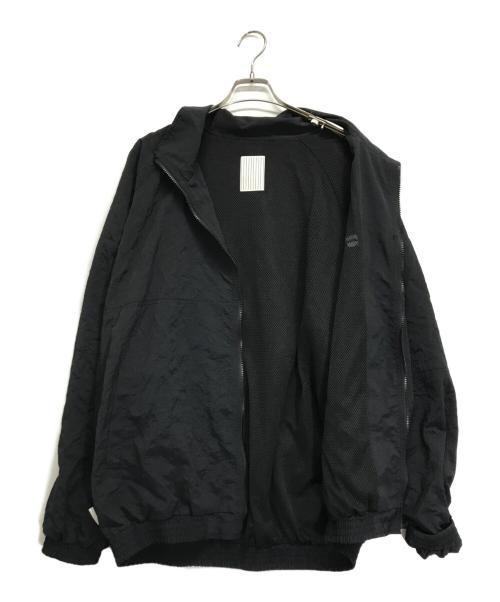 Stripes For Creative（ストライプ フォー クリエイティブ）Stripes For Creative (ストライプ フォー クリエイティブ) ロゴ刺繍ナイロンジャケット ブラック サイズ:XLの古着・服飾アイテム