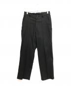 DELUXEデラックス）の古着「ZOOT PIN TUCK PANTS」｜ブラック