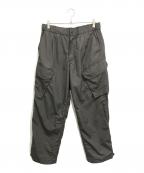 Cabaret Povalキャバレーポバール）の古着「ナイロンカーゴパンツ」｜ベージュ