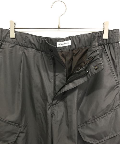 Cabaret Poval（キャバレーポバール）CABARET POVAL (キャバレーポバール) ナイロンカーゴパンツ ベージュ サイズ:XLの古着・服飾アイテム