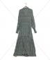 AMERI (アメリ) SHIRRING PLEATS DRESS ブルー サイズ:M：7000円